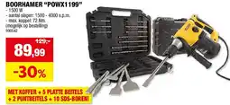 Hubo BOORHAMER “POWX1199” aanbieding