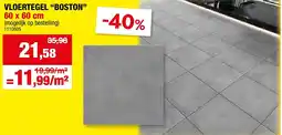 Hubo VLOERTEGEL “BOSTON” 60 x 60 cm aanbieding