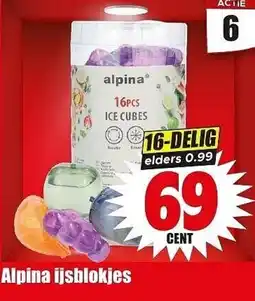 Dirk NL Alpina ijsblokjes aanbieding