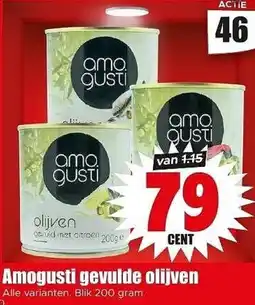 Dirk NL Amogusti gevulde olijven aanbieding