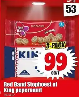 Dirk NL Red band stophoest of king pepermunt aanbieding