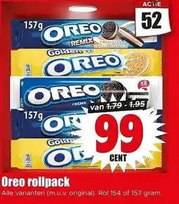 Dirk NL Oreo rollpack aanbieding