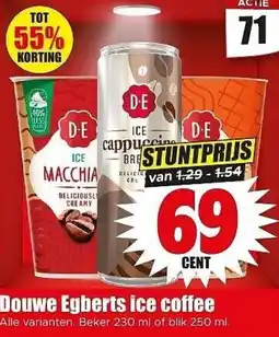 Dirk NL Douwe egberts ice coffee aanbieding