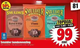 Dirk NL Smuldier hondenvoeding aanbieding