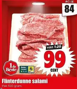 Dirk NL Flinterdunne salami aanbieding