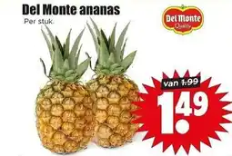 Dirk NL Del Monte ananas aanbieding