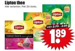 Dirk NL Lipton thee aanbieding