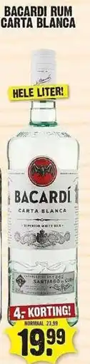 Dirk NL Bacardi rum carta blanca aanbieding