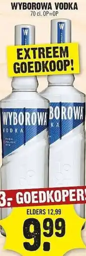 Dirk NL Wyboorowa vodka aanbieding