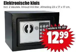 Dirk NL Elektrische kluis aanbieding