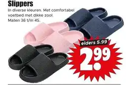 Dirk NL Slippers aanbieding