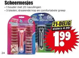 Dirk NL Scheermesjes aanbieding
