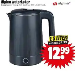 Dirk NL Alpina waterkoker aanbieding