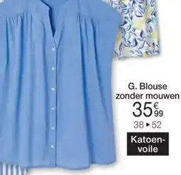 Damart G. Blouse zonder mouwen aanbieding