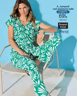 Damart A. jumpsuit met elastische taille aanbieding