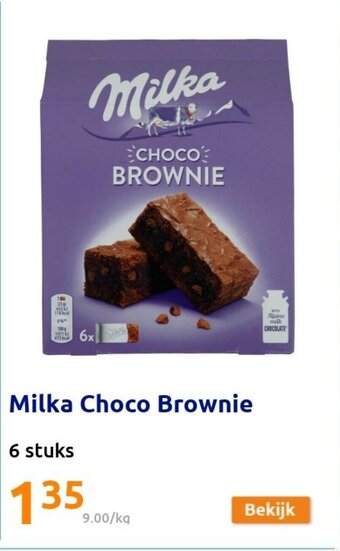Action Milka Choco Brownie aanbieding