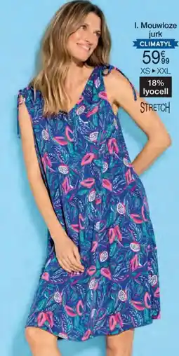 Damart Wijde jurk in tricot, Climatyl aanbieding