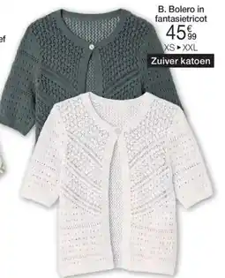 Damart Bolero in fantasietricot aanbieding
