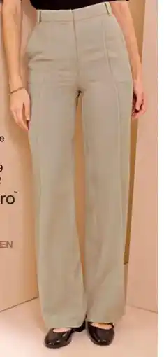 Damart Wijde broek in linnenmix aanbieding