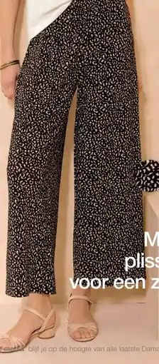 Damart 7/8-broek in permanent plissé aanbieding