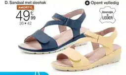 Damart Sandaal met sleehak, Amortyl aanbieding