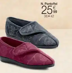 Damart Pantoffel met velcro-sluiting aanbieding