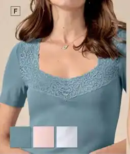 Damart T-shirt met korte mouwen aanbieding