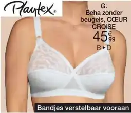 Damart G. Beha zonder beugels, Coeur Croisé, Playtex aanbieding