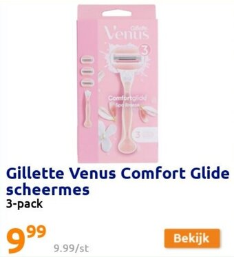 Action Gillette Venus Comfort Glide scheermes aanbieding