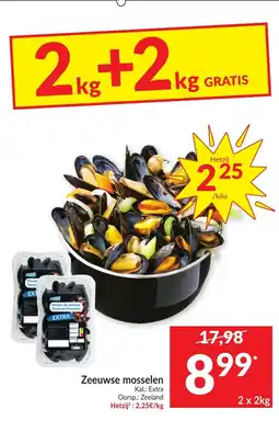 Intermarché Zeeuwse Mosselen aanbieding