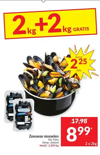 Intermarché Zeeuwse Mosselen aanbieding