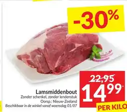 Intermarché Lamsmiddenbout aanbieding