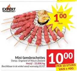 Intermarché Mini-lamsbrochettes aanbieding