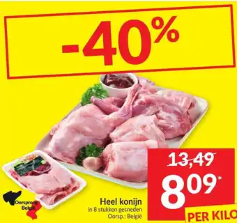 Intermarché Heel konijn aanbieding