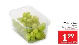 Intermarché Witte druiven aanbieding