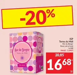 Intermarché Igp terres du midi aanbieding