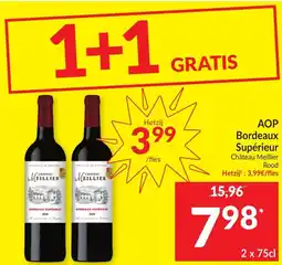 Intermarché AOP Bordeaux Supérieur aanbieding