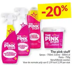 Intermarché The pink stuff aanbieding