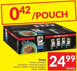 Intermarché Sheba aanbieding