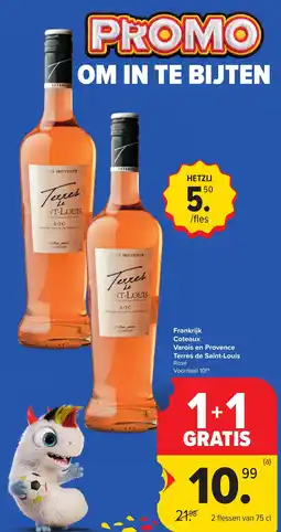 Hyper Carrefour Frankrijk coteaux varois en provence terres de saint-louis aanbieding