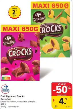 Hyper Carrefour Ontbijtgranen crocks carrefour aanbieding