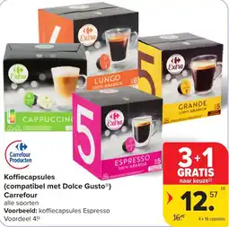 Hyper Carrefour Koffiecapsules (compatibel met dolce gusto) carrefour aanbieding