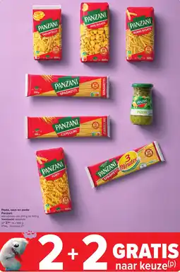 Hyper Carrefour Pasta, saus en pesto panzani aanbieding