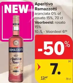 Hyper Carrefour Aperitivo ramazzotti aanbieding
