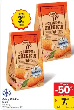 Hyper Carrefour Crispy chick'n mora aanbieding