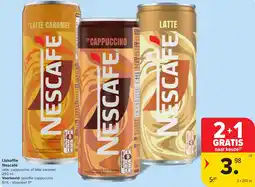 Hyper Carrefour Ijskoffie nescafé aanbieding