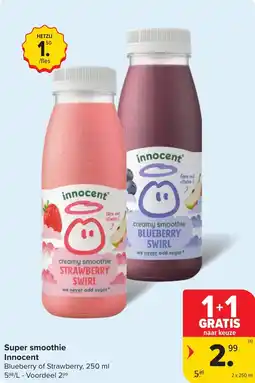Hyper Carrefour Super smoothie innocent aanbieding