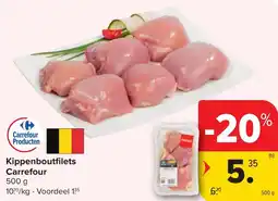 Hyper Carrefour Kippenboutfilets carrefour aanbieding