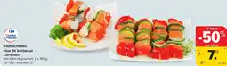 Hyper Carrefour Visbrochettes voor de barbecue carrefour aanbieding