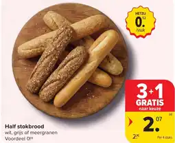 Hyper Carrefour Half stokbrood aanbieding